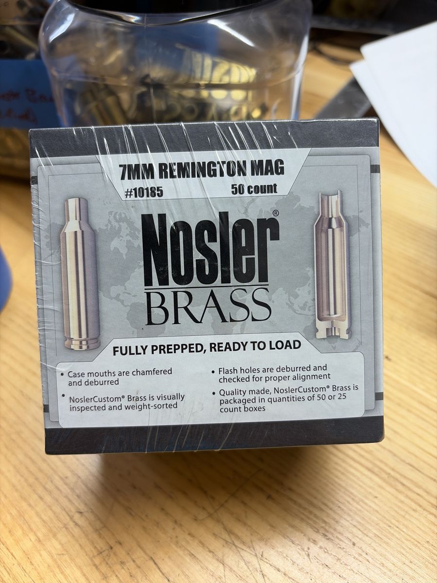 Nosler 7mm brass