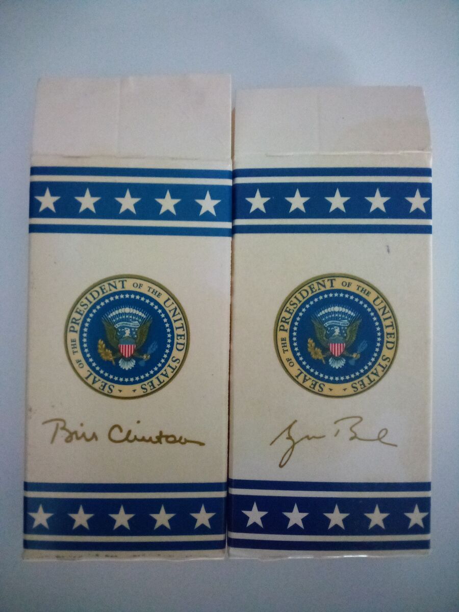 Presidential M&M boxes