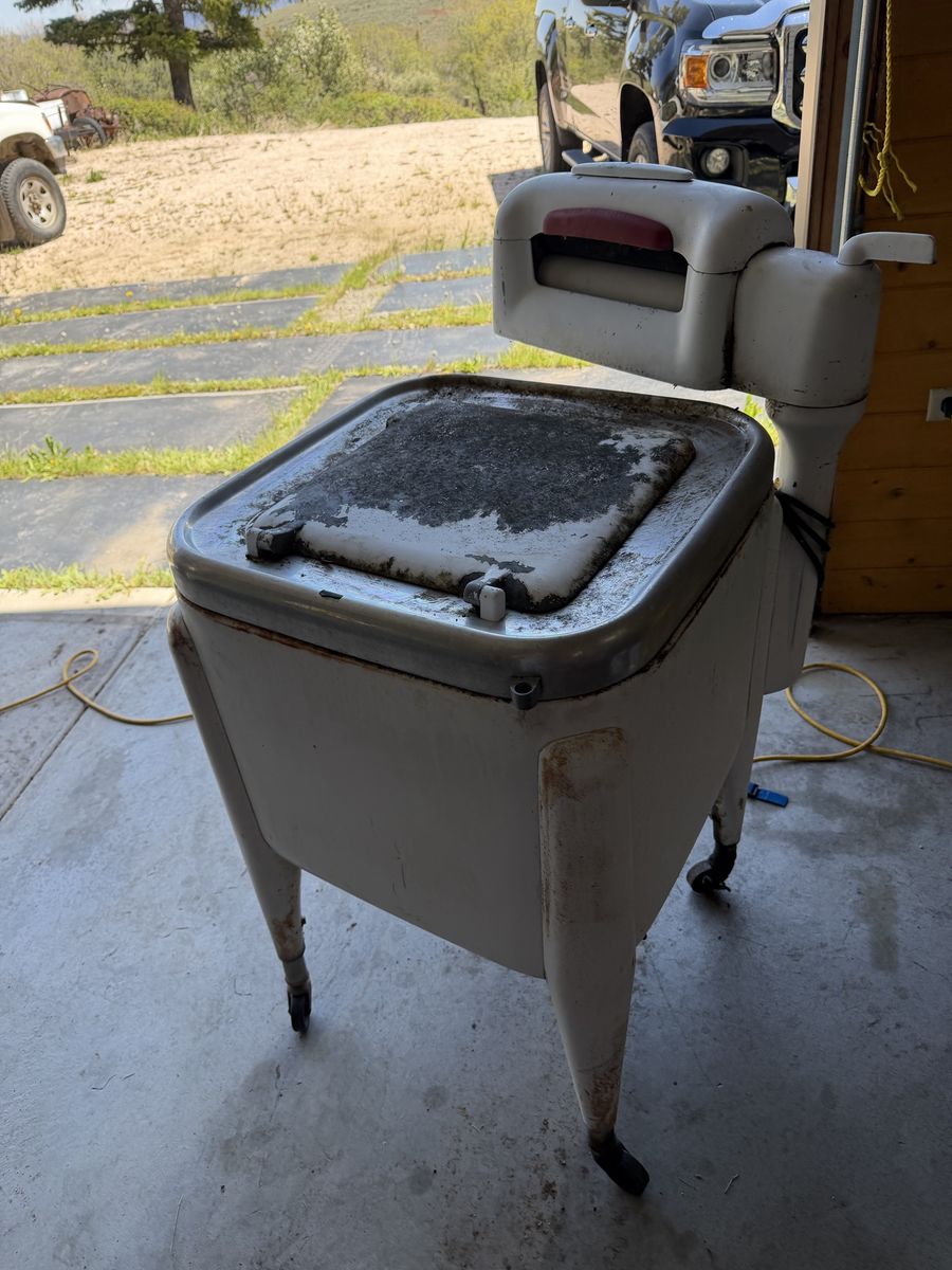 Vintage washing machine