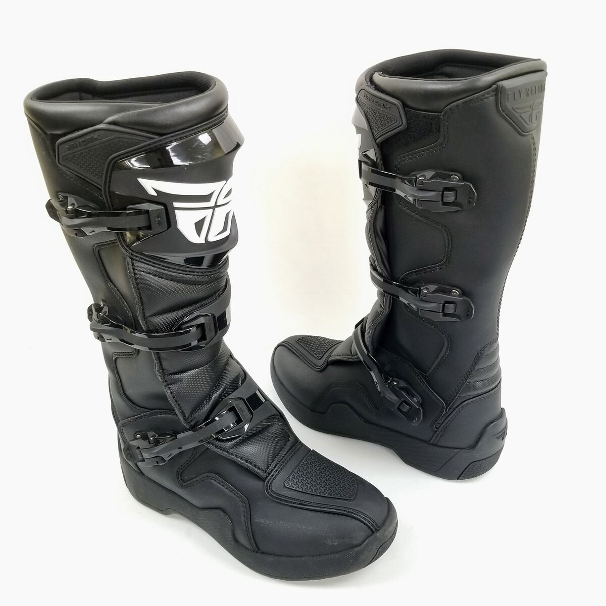 Fly Racing Maverik LT Riding Boots (Black/Black LT, 9) (364-66009-L-R3-S5)