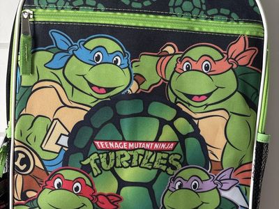 Teenage Mutant Ninja Turtles Nickelodeon Kids Backpack - New with Tags