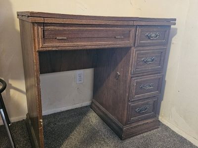 Antique Sewing Machine Table