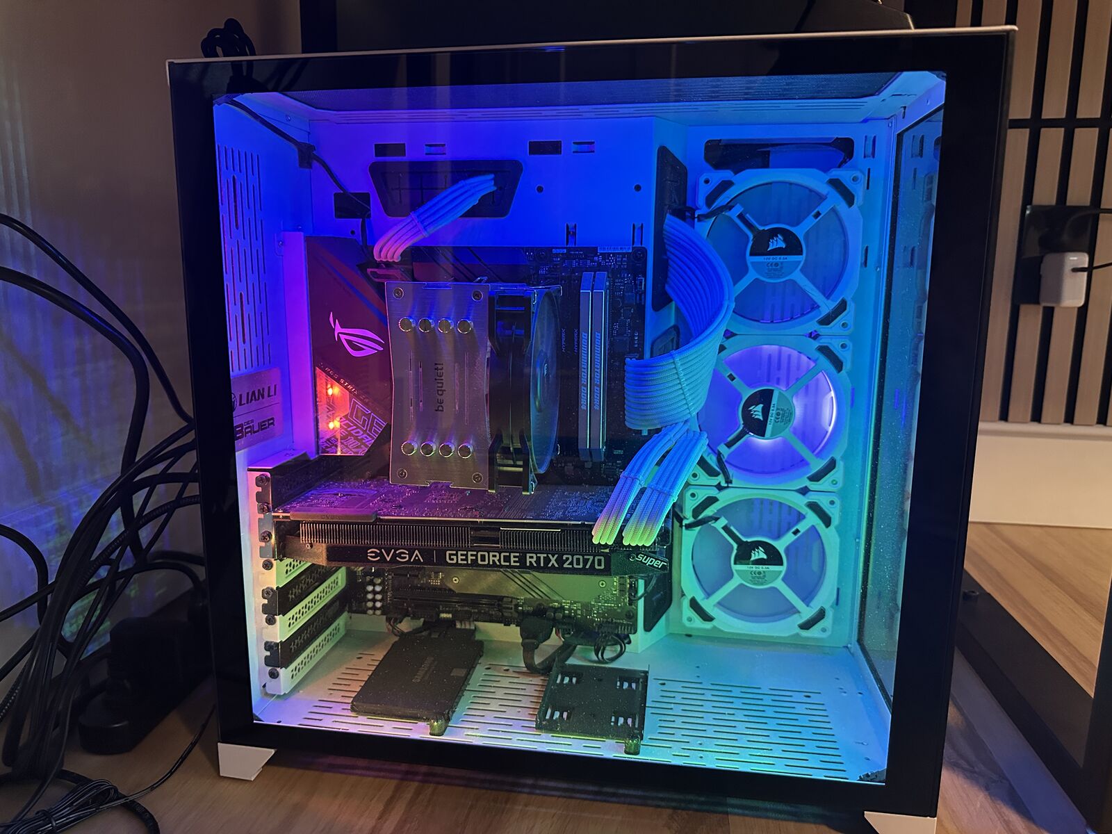 White RGB gaming PC | i9-9900K + RTX 2070 SUPER | 32GB RAM | 1.5TB SSD