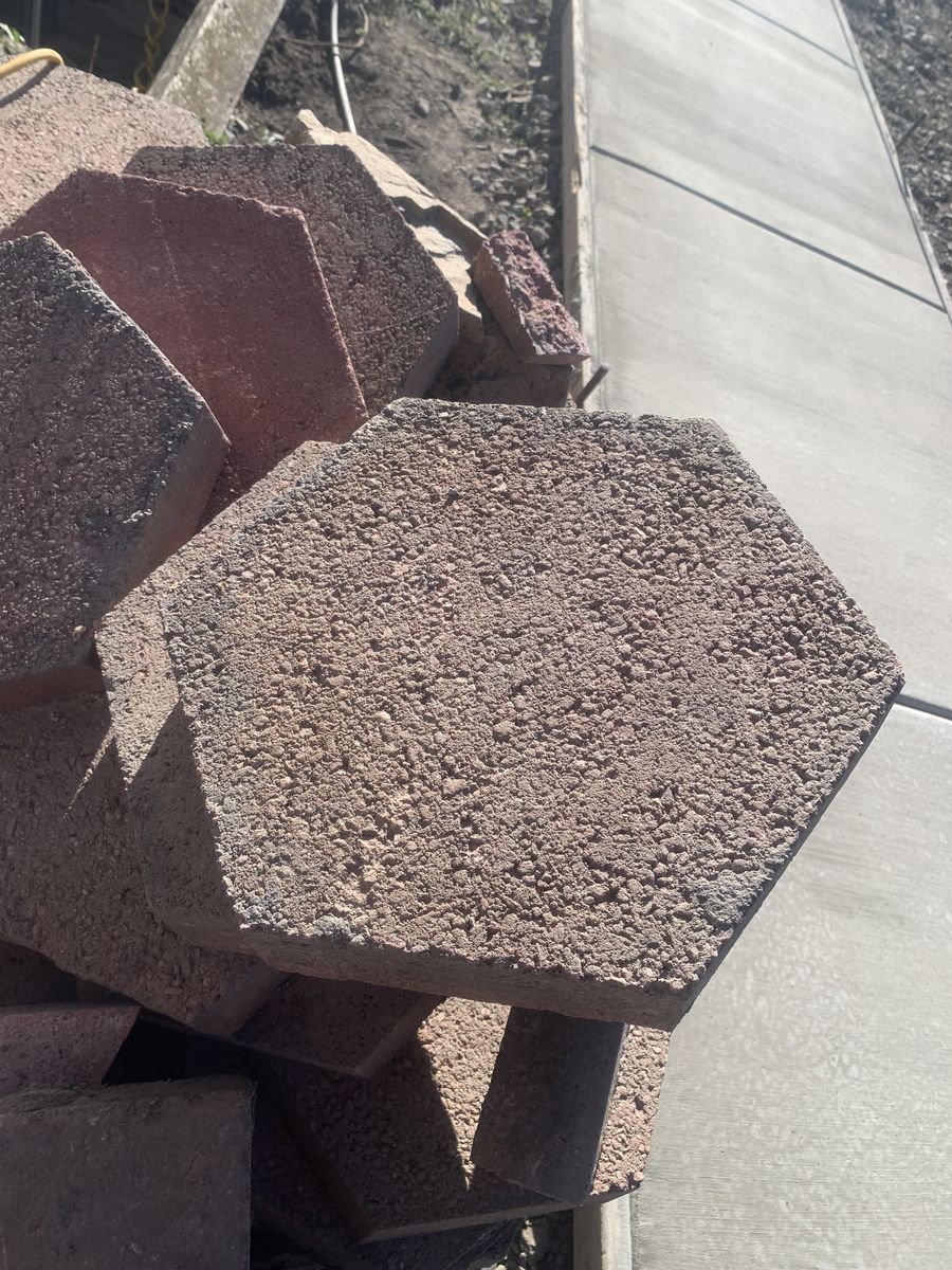Free Hexagon Pavers