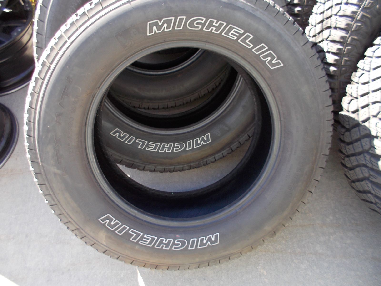 LT 275-65-20 MICHELIN TIRES
