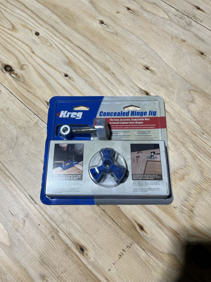 Kreg Concealed Hinge Jig