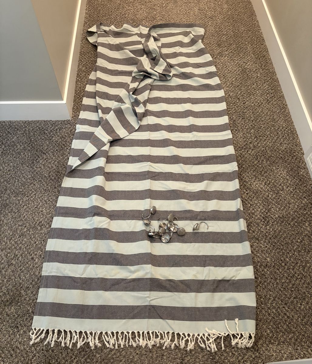 Shower Curtain w/ Hooks