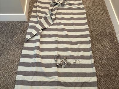 Shower Curtain w/ Hooks