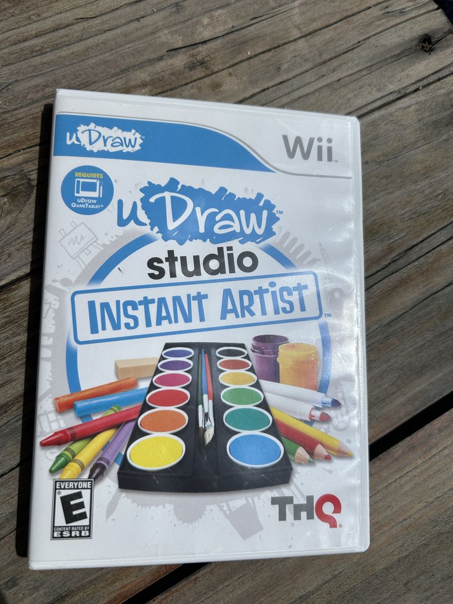 Nintendo Wii U draw studio instant artist