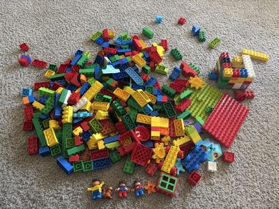 Duplo blocks building blocks