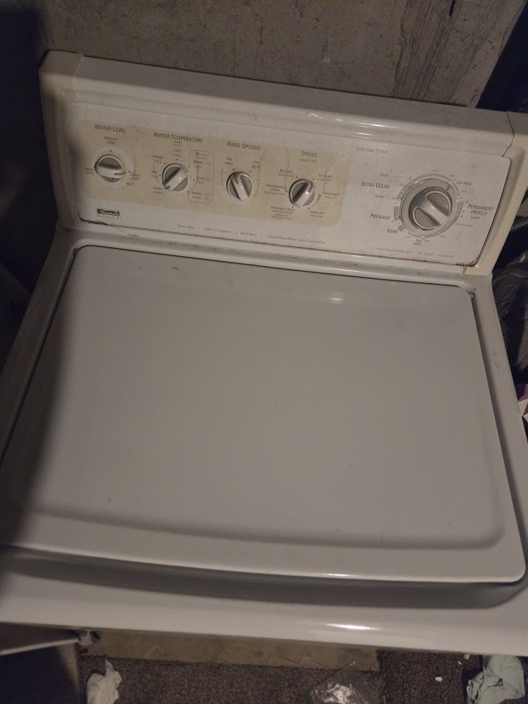 Kenmore King Capacity Washer and Maytag Bravos MCT Dryer Set