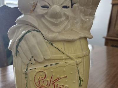 Vintage Clown Cookie Jar