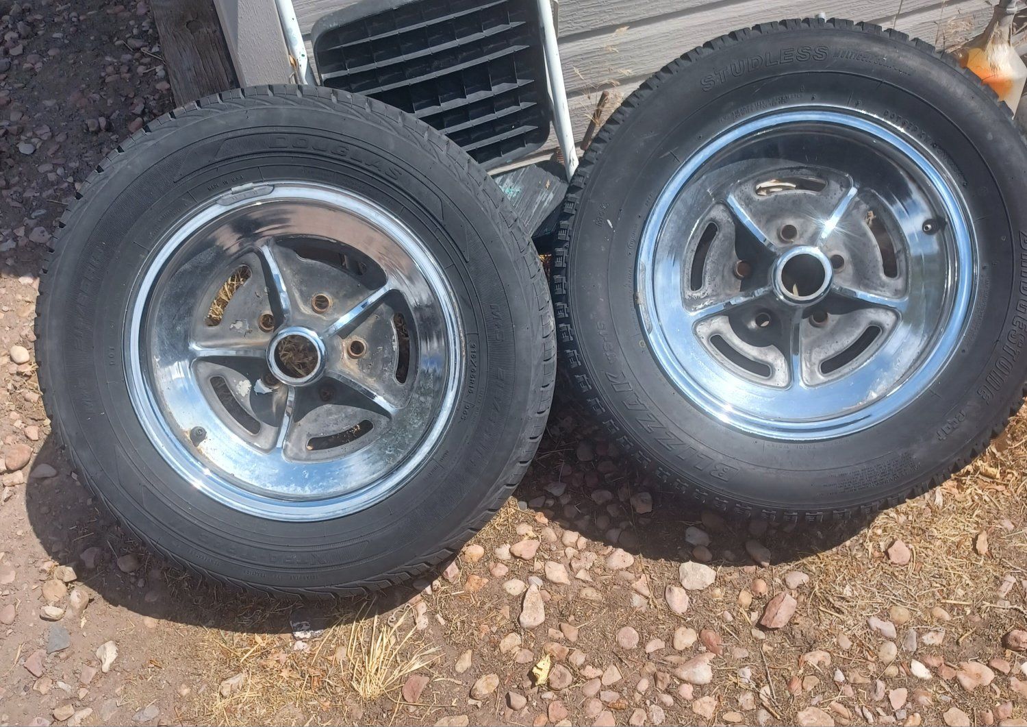 57 series original Buick 7×15 wheels