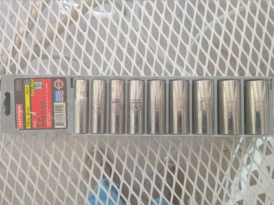 9 pc. Craftsman Metric 6 Point Socket Set, Metric and Etched