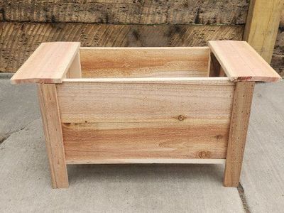 12"x24" Cedar Planter Box