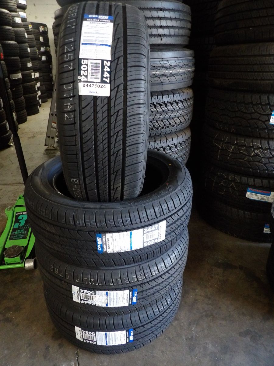 225/55R17 CELIMO SAULENT CS580 SET OF NEW TIRES
