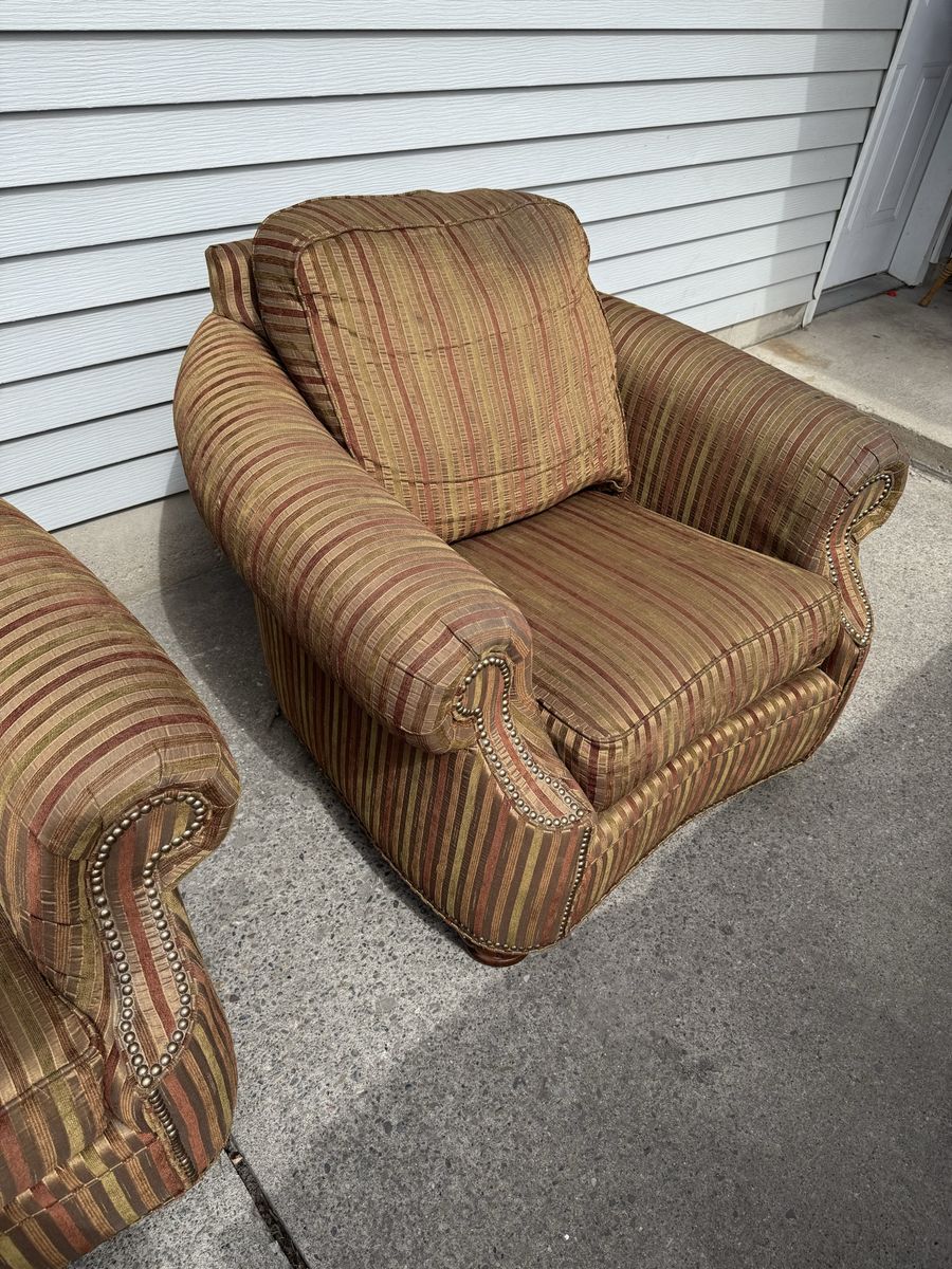 Matching club chairs