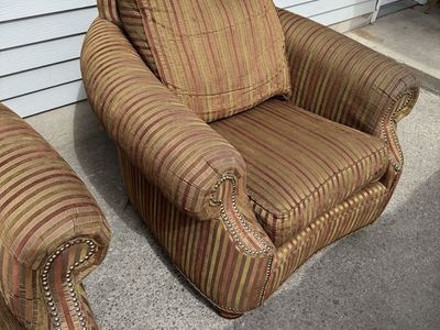 Matching club chairs