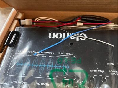 Clarion EQS755 7-Band Graphic Equalizer