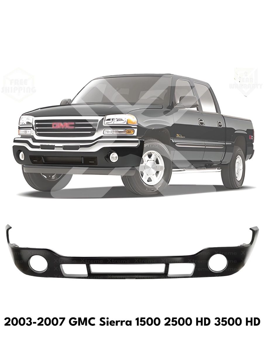 GMC Sierra 1500 2500 HD 3500 Bumper