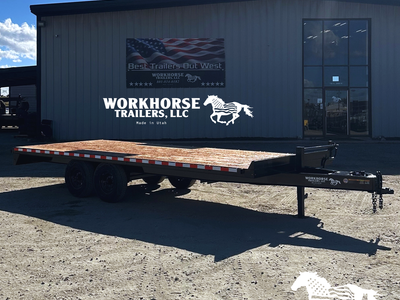 8.6 x20 Deck Over Equipment Hauler 15K/ 8 I Beam Frame *SPARE TIRE INCLUDED*