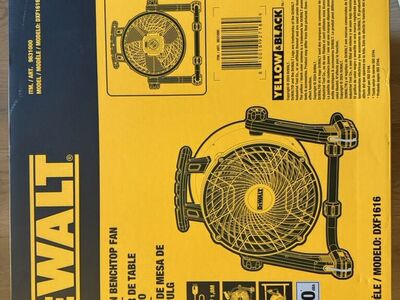 Dewalt Fan 16 Bench Top Or Hanging
