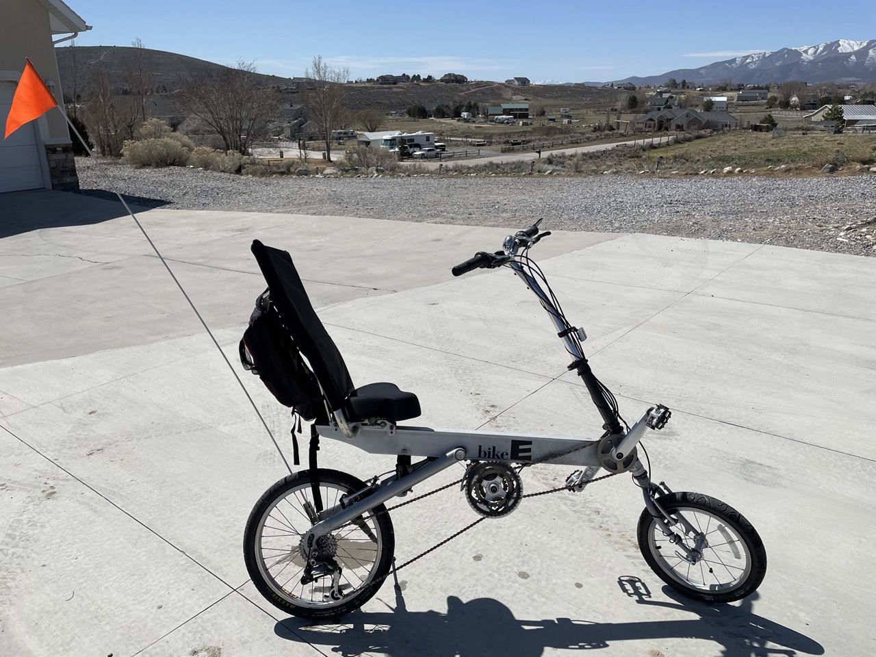 Bike E Model RX Recumbent bicycle