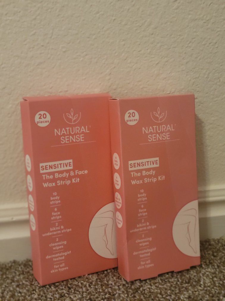 Body & Face Wax Strip Kit