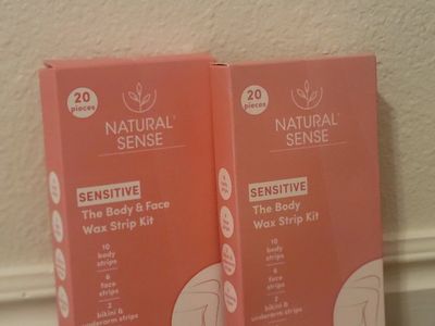 Body & Face Wax Strip Kit