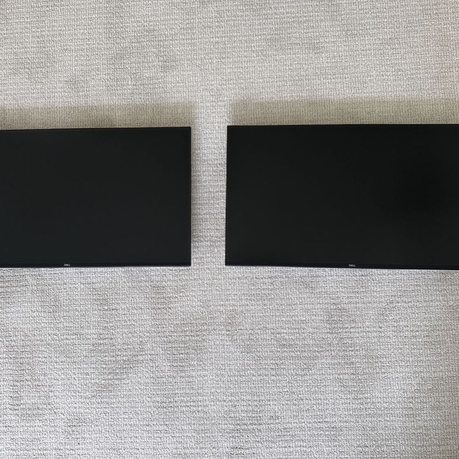 2 Dell S2725DS Monitors - 27 Inch, QHD (2560x1440) Display, 100Hz refresh rate