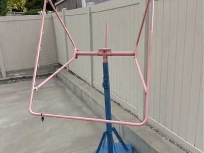 Baseball/Softball Batting Practice Net Frame - Portable Pitching & Hitting Training Aid