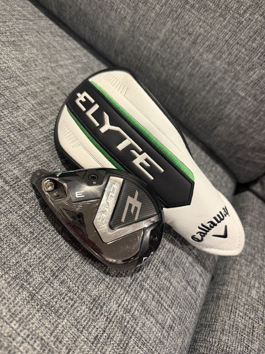 Callaway Elyte 3 Hybrid Head & Head Cover - Excellent