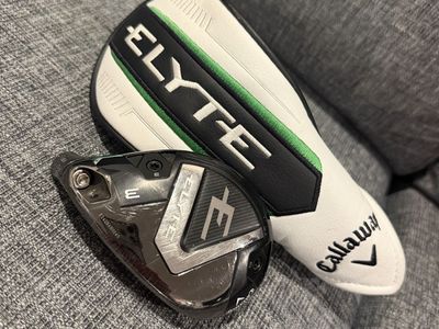 Callaway Elyte 3 Hybrid Head & Head Cover - Excellent