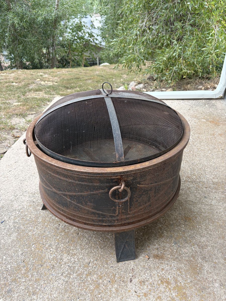 Fire Pit (steel with bronze finish)