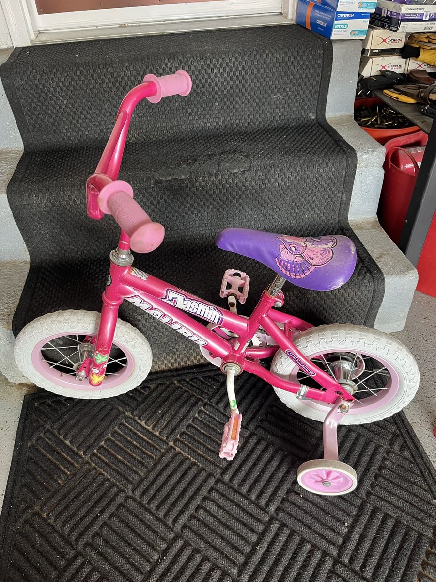 Kids 12" Bike With Training Wheels