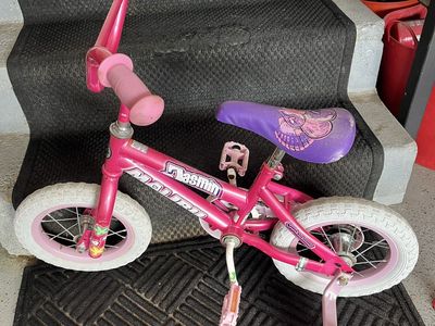 Kids 12" Bike With Training Wheels