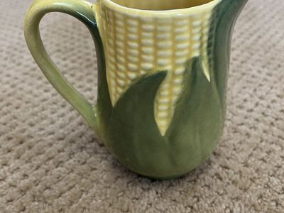 'Shawnee' Yellow Corn King Pottery Cream Pitcher -Vintage-Excellent Condition