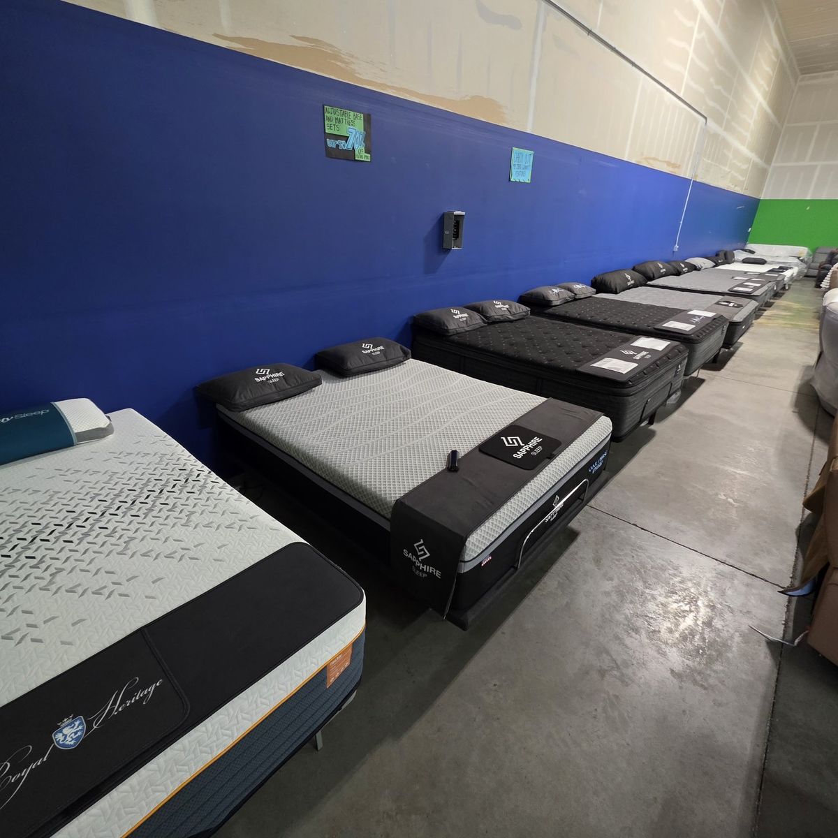 Overstock Mattress Warehouse  New Inventory