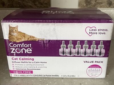 ComFort Zone Cat Calming Diffuser refill-6