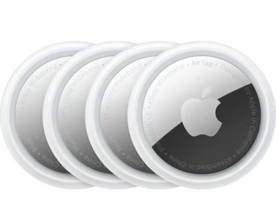 NEW Apple Air Tags 4-pack