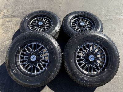 18" XF Offroad 6 Lug 6x135 6x5.5 32 Toyo 255/70R18