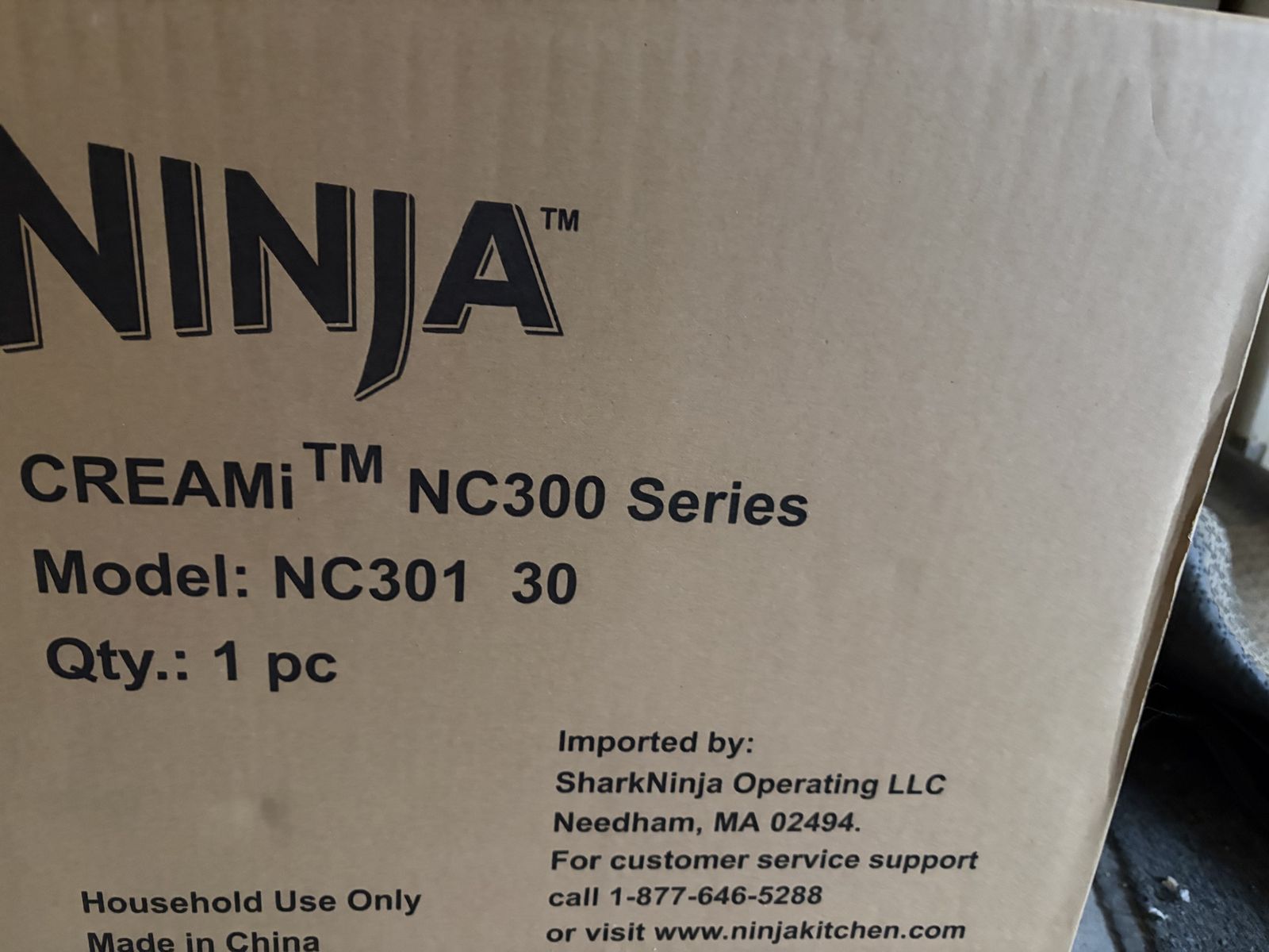 Ninja CREAMi NC301 NC300 Series Ice Cream Maker New in box