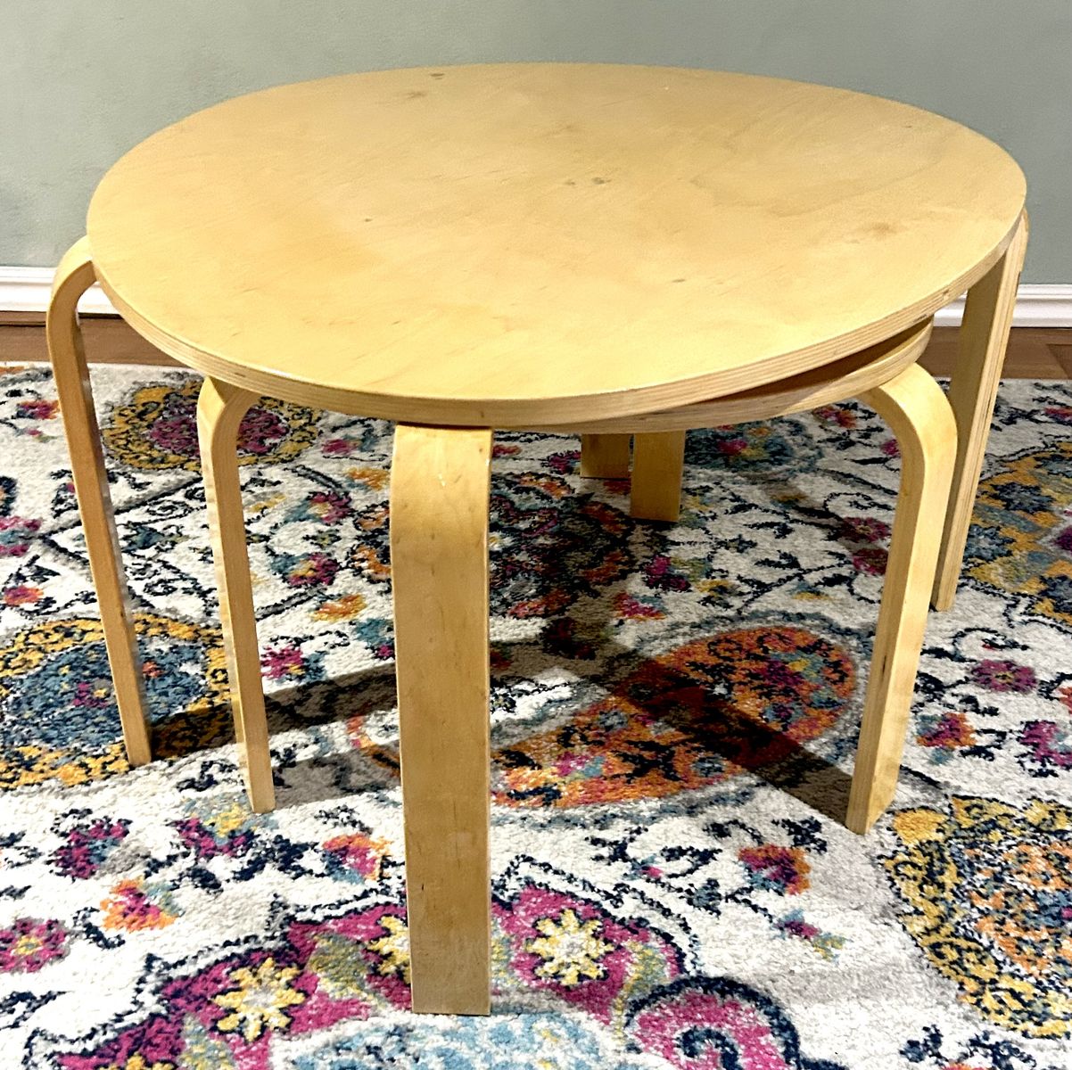 Sectional Wooden Coffee Table