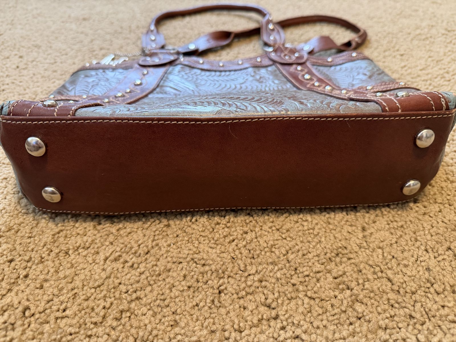 American West Leather Purse w/ Wallet