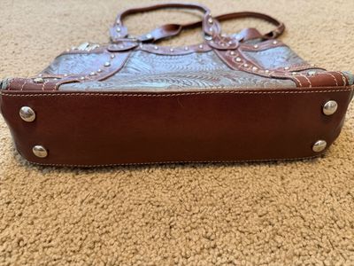 American West Leather Purse w/ Wallet