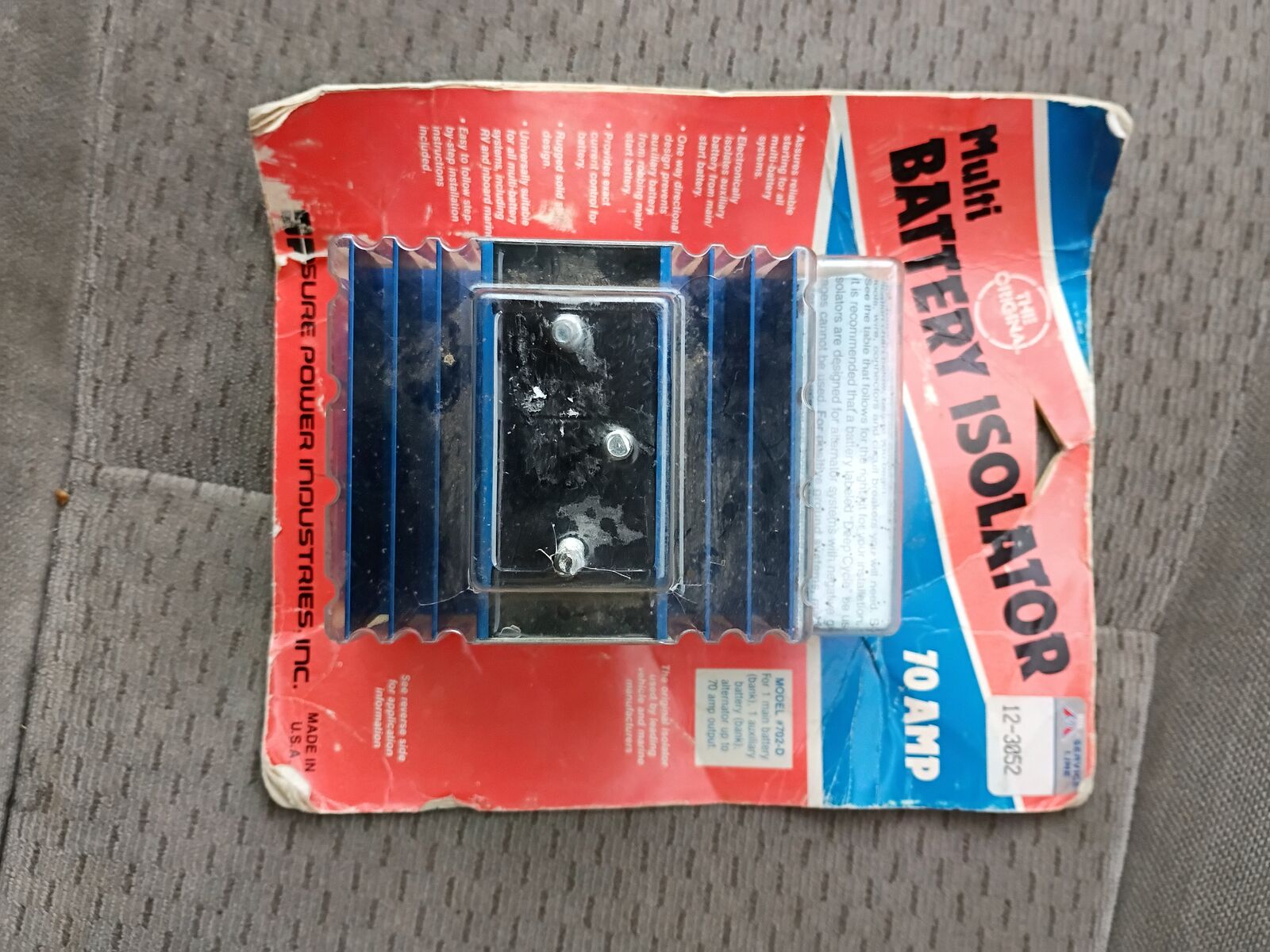 Battery Isolator, New in package, old stock
