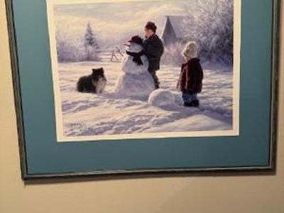 Thomas Kinkade print