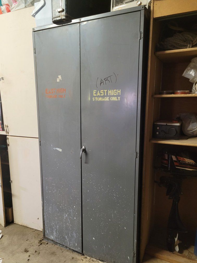 vintage school lockers from East Highschool