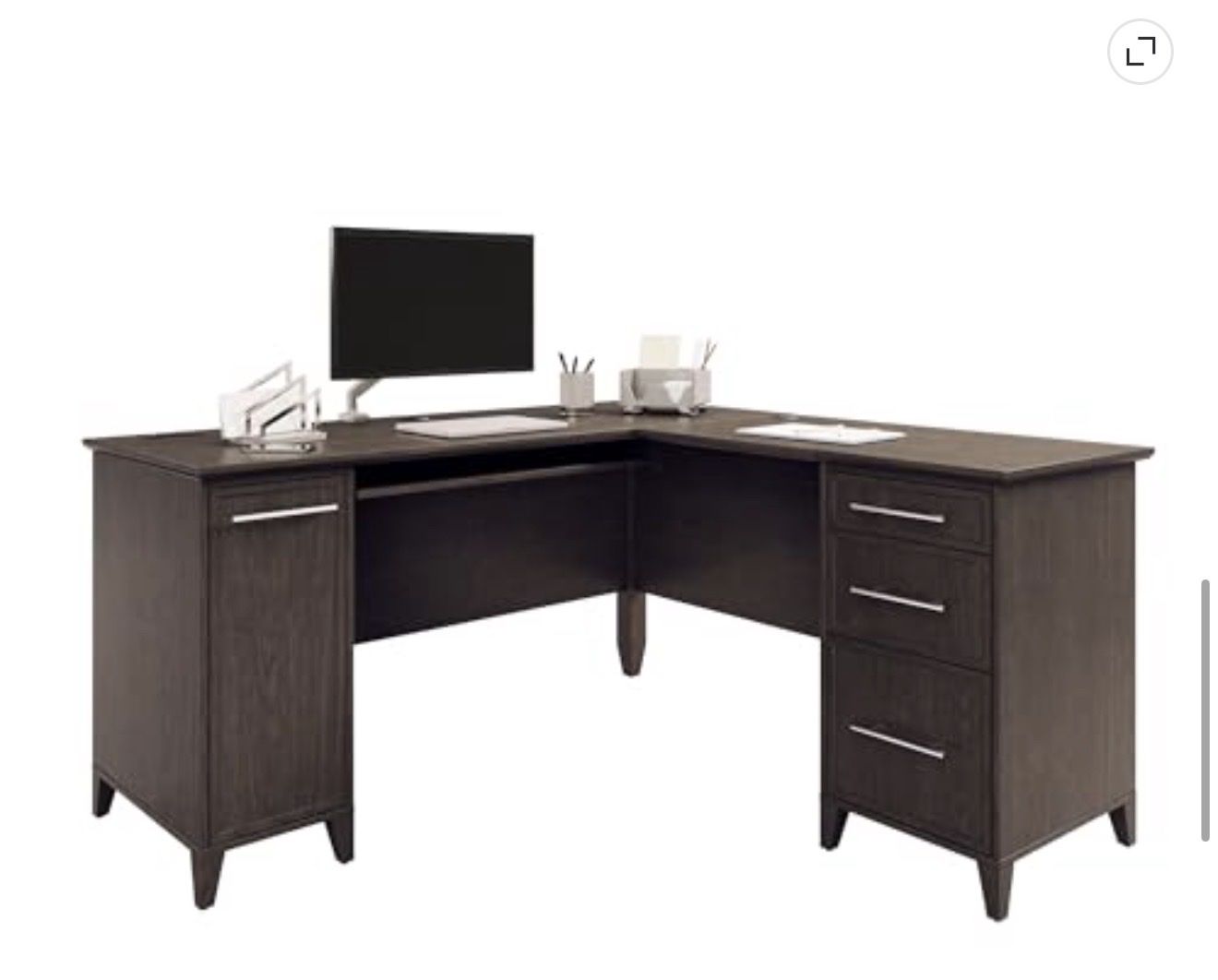 Realspace Koru 60” L-Shaped Computer Desk – NEW IN BOX