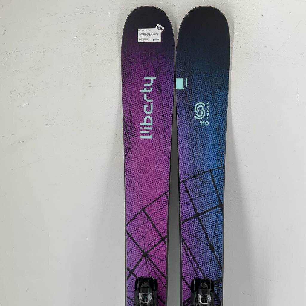 2025 Liberty Scope 110 w/ Atomic Strive 11 Demo Bindings